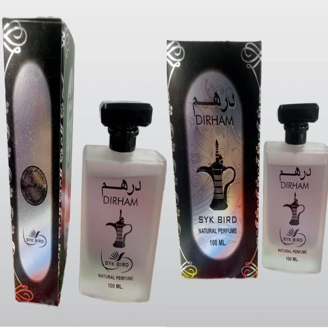 Dirham Perfume – Timeless Oriental Scent with Fresh, Floral & Woody Notes Bottle 100ML